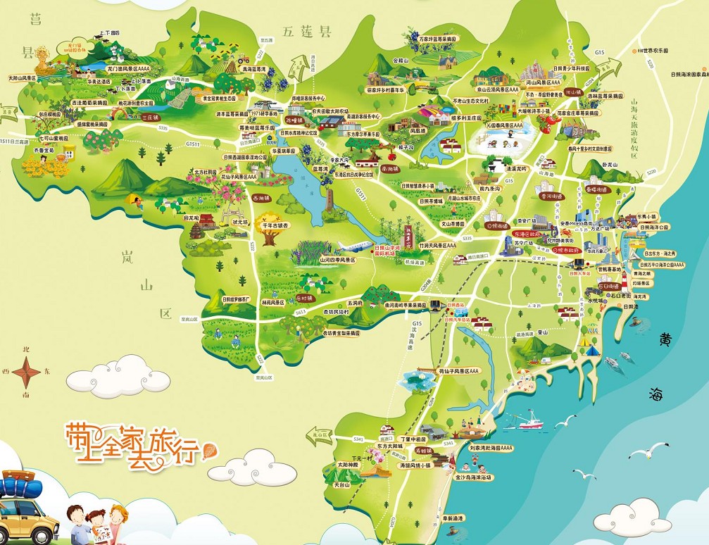 青海景区使用手绘地图给景区能带来什么好处？